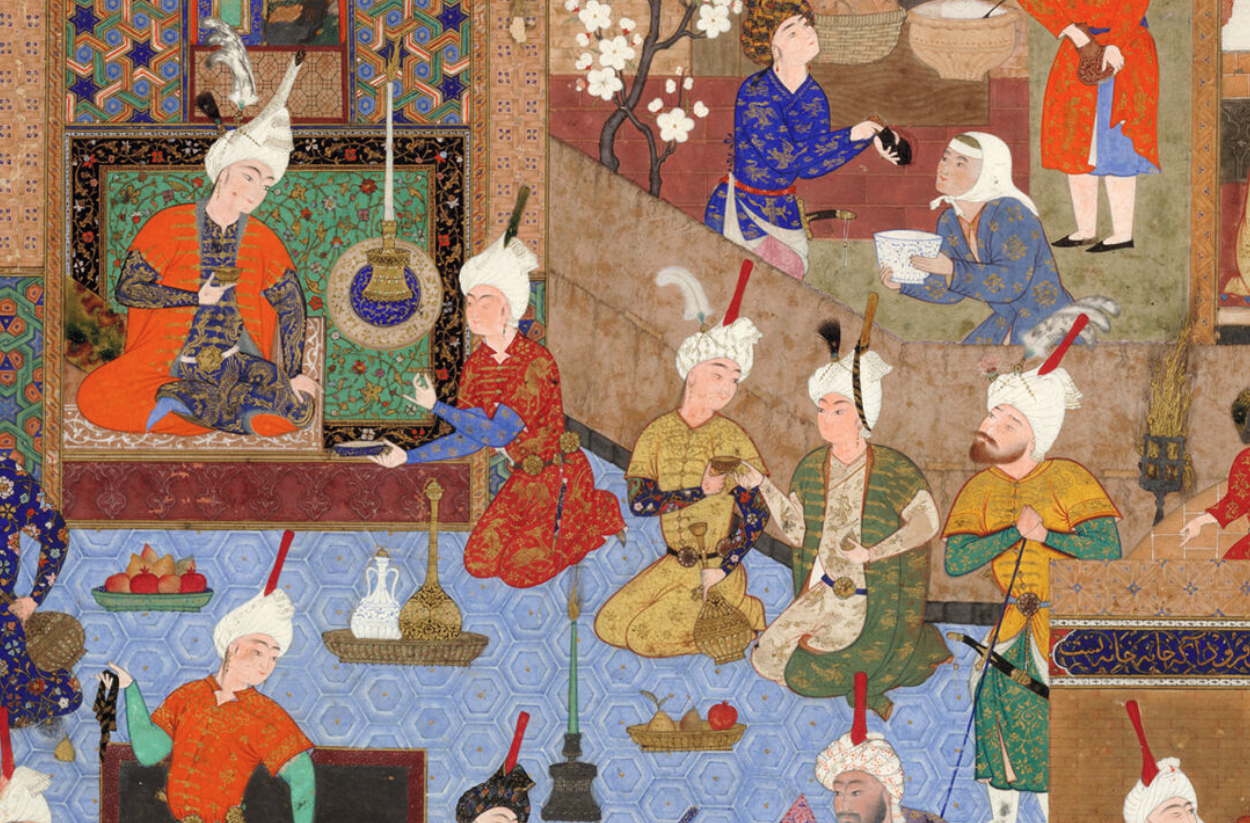 Persian coffee scene